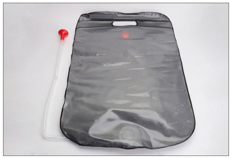 Product Introduction of Outdoor Camping Shower BagSolar Hot Water Bag Portable Outdoor Shower and Shower Cool Shower Water Storage Bag 9