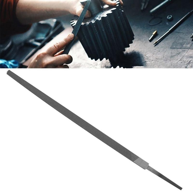 Product Introduction of Durable Steel Square Saw File 6/8/10/12/14 Inch Middle Tooth Hand File Square Straightening Steel Files Leather 12