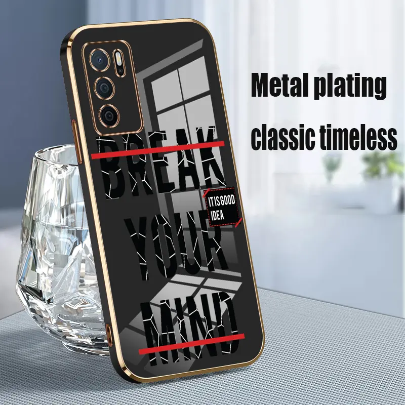 phone case for OPPO A16 A16S A54S,TPU material,word pattern Casing Cover Softcase