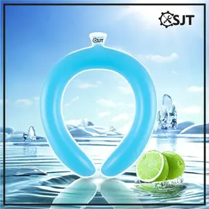 SJT - Alat Pendingin Leher Olahraga Musim Panas Neck Cooling Ring Tube Gel Ice / Kalung Es Outdoor