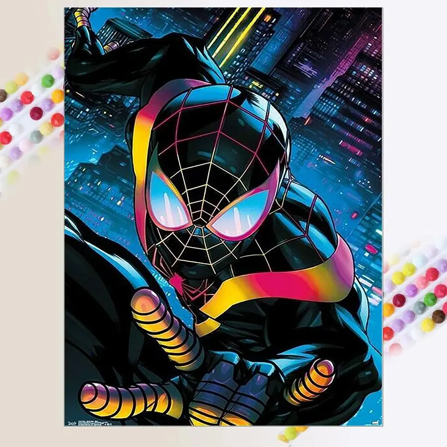 Cartoon Pattern DIY Diamond Arts Colorful Painting Kit without Frame, DIY 5D Diamond Arts Colorful Painting Kit, Wall Art Decor for Home Bedroom