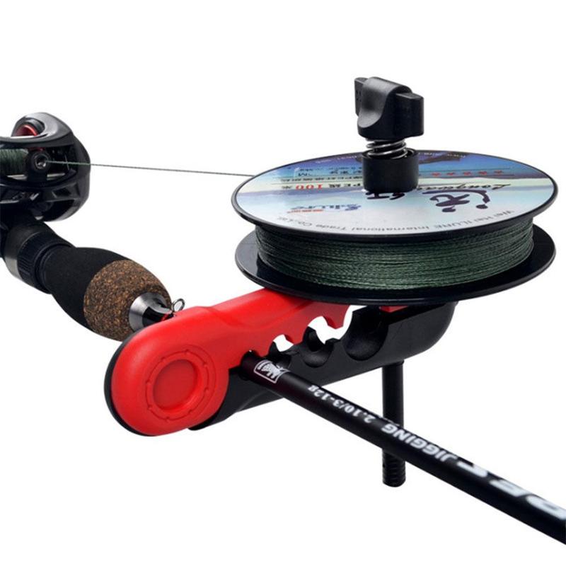 Product Introduction of Fishing Reel Winder Sea Rod Casting Line Wrapper Spooler Tool Outdoor Winding Removable Device Portable Multi-functiona 24