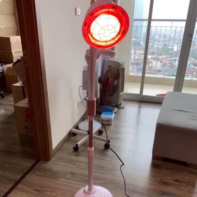 Đèn Hồng Ngoại Trị Liệu Dưỡng Sinh, Điều Chỉnh Cường Độ Sáng, Tăng Giảm Chiều Cao Dùng Trong Spa - Gia Đình Nữ 3