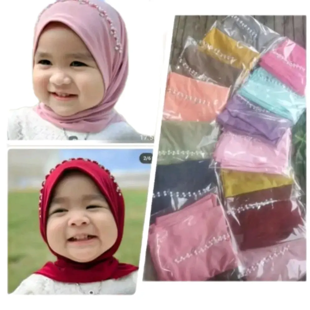 HIJAB ANAK INSTAN PAYET JILBAB KERUDUNG INSTAN ANAK CANTIK Muslim