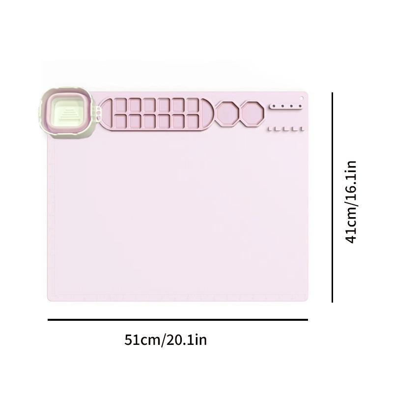 Silicone Painting Mat, 1 Count Waterproof & Washable Painting Pad, Art Supplies for Home School Students 1