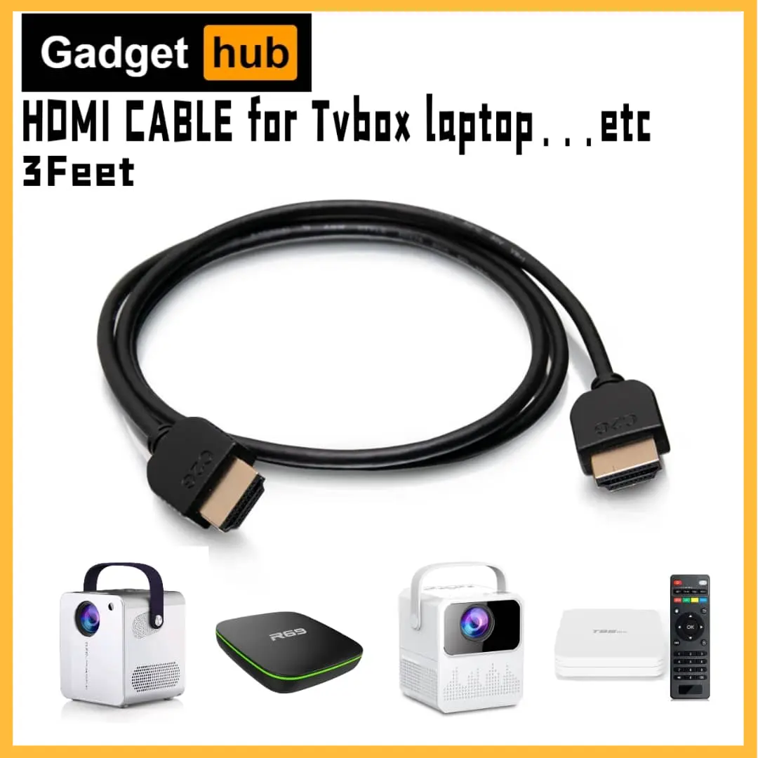 HDMI Cable 1.2M / 1.5M / 3M / 5 M / (HIGH-SPEED) FOR Mytv Astro PC Laptop