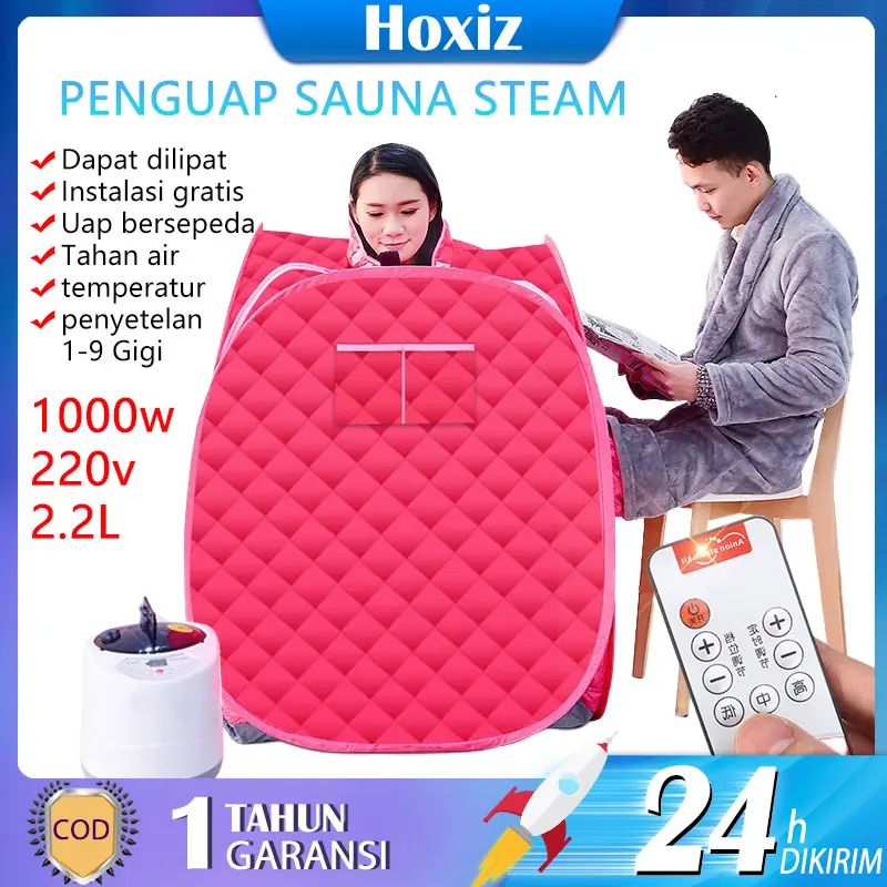 kotak sauna / Portable Steam Sauna  / Tubuh Alat Sauna Room / Alat Spa /Alat Mandi Uap