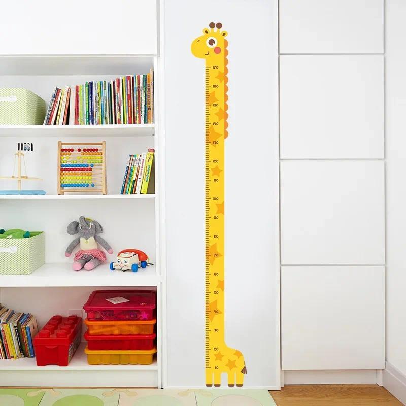 Product Introduction of Cartoon Animals Height Measure Wall Sticker Unicorn Dinosaur Wallpaper For Kids Room Nursery Child Growth Ruler Growth Chart 6