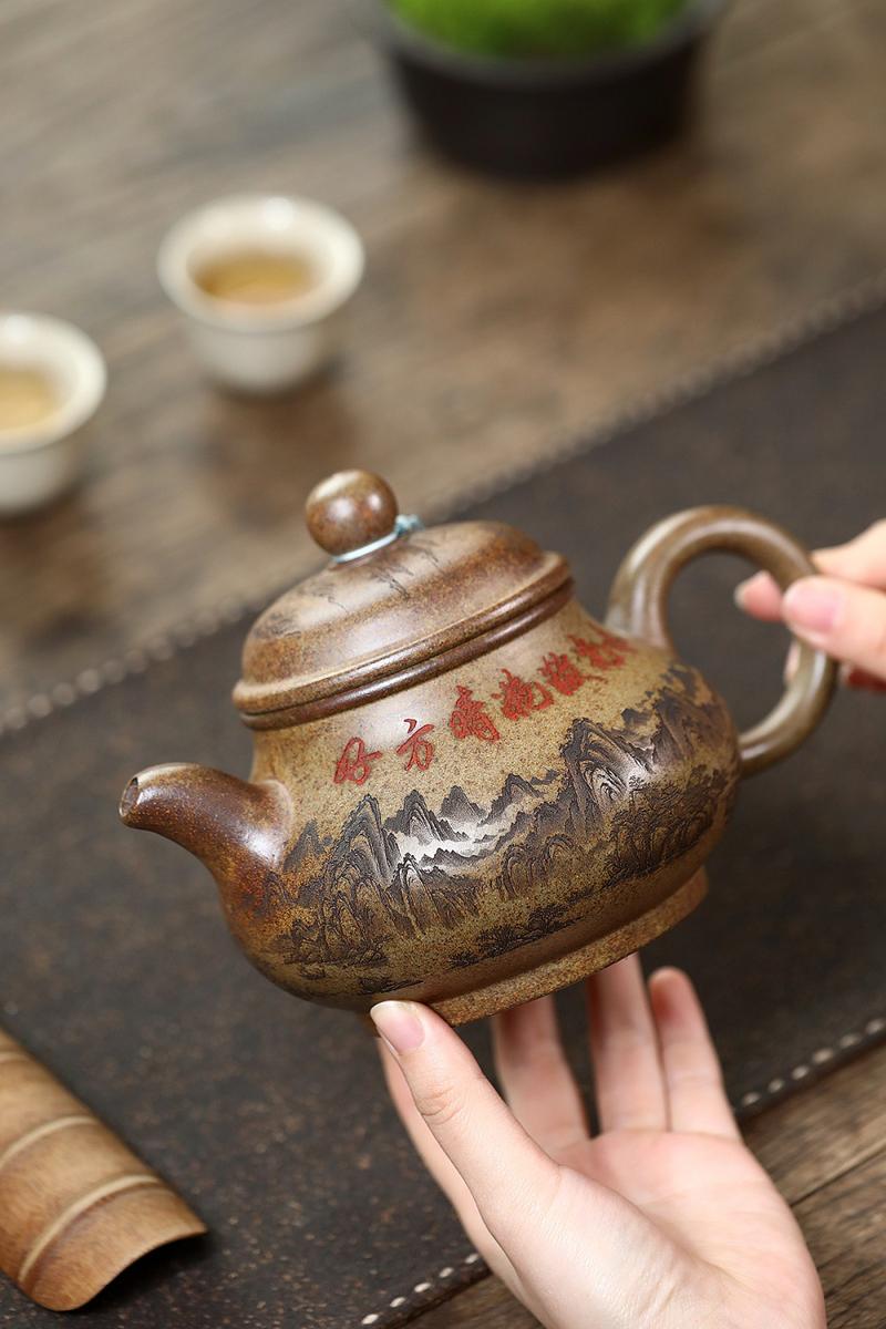 Product Introduction of Authentic Yixing Zisha Teapot - 100% Handmade Chinese Tea Set for English Breakfast/Earl Grey (Premium Gift for CNY/Mid-Autumn) 4
