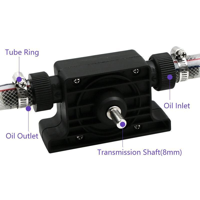 Micro Hand Drill Pump, 1 Count Manual Self-priming Pump, Portable Water Pump, Centrifugal Pump, Suitable for Home Fish Tank, Car, Garden 2