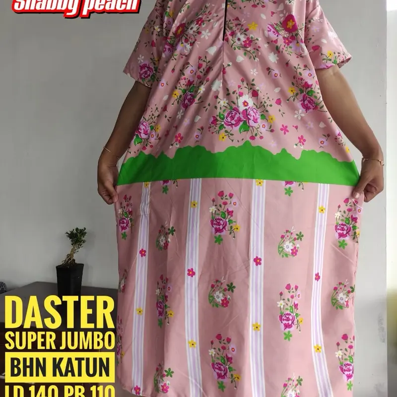 4pcs daster super jumbo katun paket usaha daster extra jumbo Busui 2
