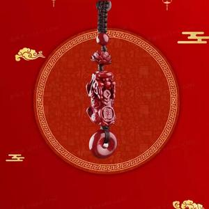 Loket Pixiu dan Teratai, Loket Pasir Emas Ungu, Barang Kemas Wanita, Rantai Kunci, Loket Rantai Telefon Jewelry Charms