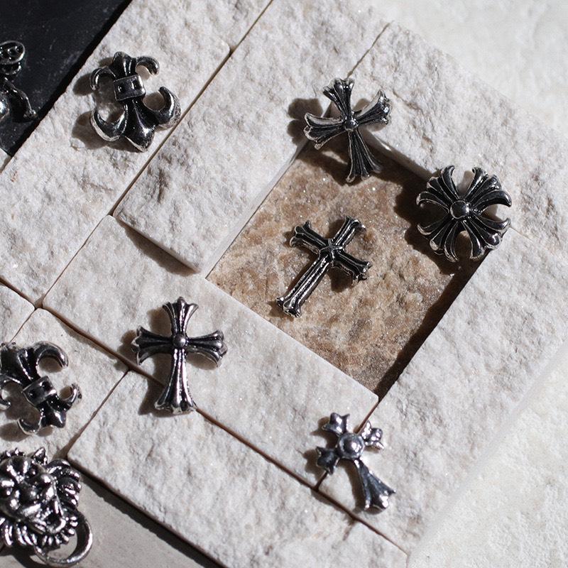 Charm cổ điển kim loại gắn móng nail trang trí họa tiết độc đáo 1