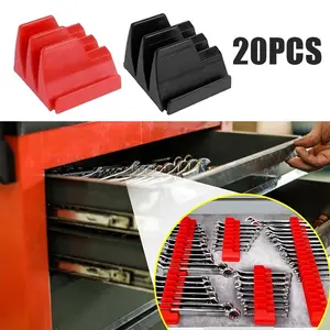 20 Slot Magnet Tool Holder Dapat Dilepas Wrench Organizer Wrench Holder Rak Wrench