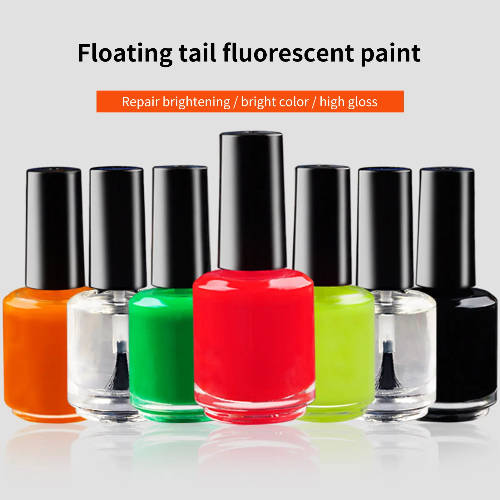 Sơn Phao Tiện Lợi, 15ml, Độ Tinh Khiết Cao, Hiệu Ứng Khuếch Đại Nhiều Màu, Phụ Kiện Câu Cá, Sơn Phao