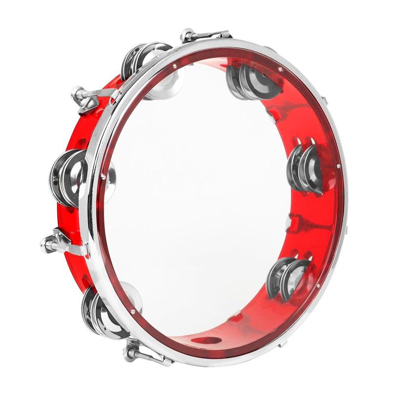 Product Introduction of 8 Inch Self-tuning Tambourine, 1 Count Professional Musical Instrument for Adults, Musical Instrument for Home School Office 14