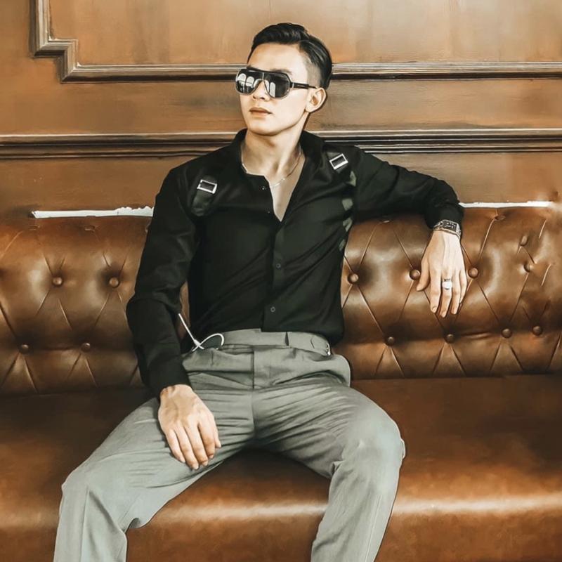 Áo Sơ Mi Thiết Kế Mới Đai Vai DOTAMSTORE. Sơ Mi Nam Công Sở Vải Lụa Chống Nhăn Dáng Slimfit - Menswear Shirt Có Cổ