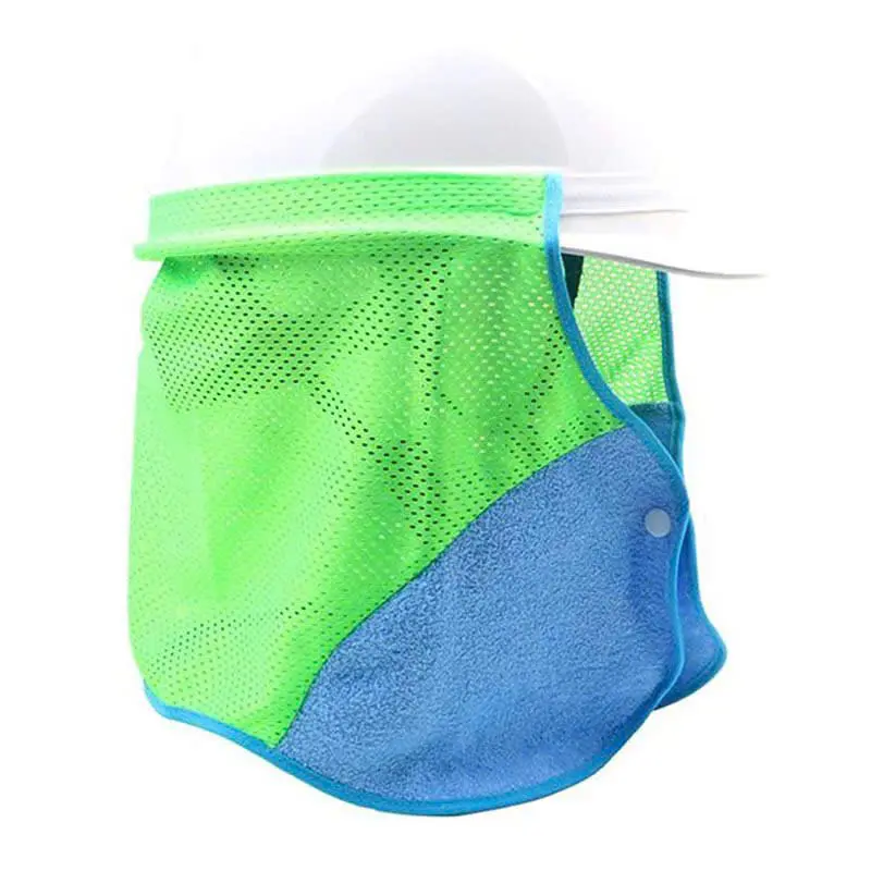 Khăn che nắng lao động GREEN SAFETY thoáng khí, thấm hút mồ hôi tốt - Che Mặt  Nhung Phụ Kiện Women 2