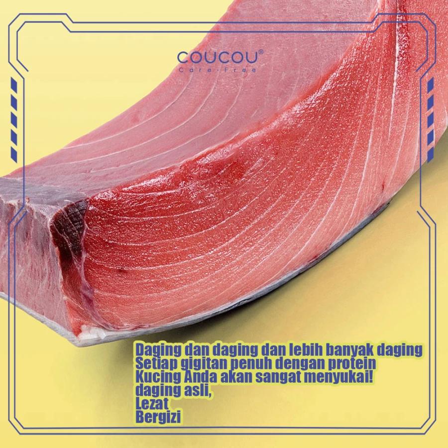 Wet Food Premium COUCOU Pouch 85gr ( Makanan Kucing Basah)