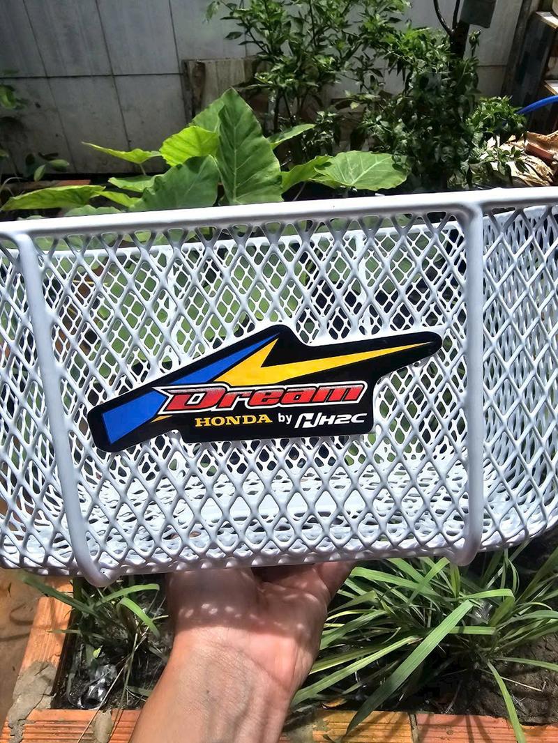 Product Introduction of Rổ xe dream H2C sáng bóng 5