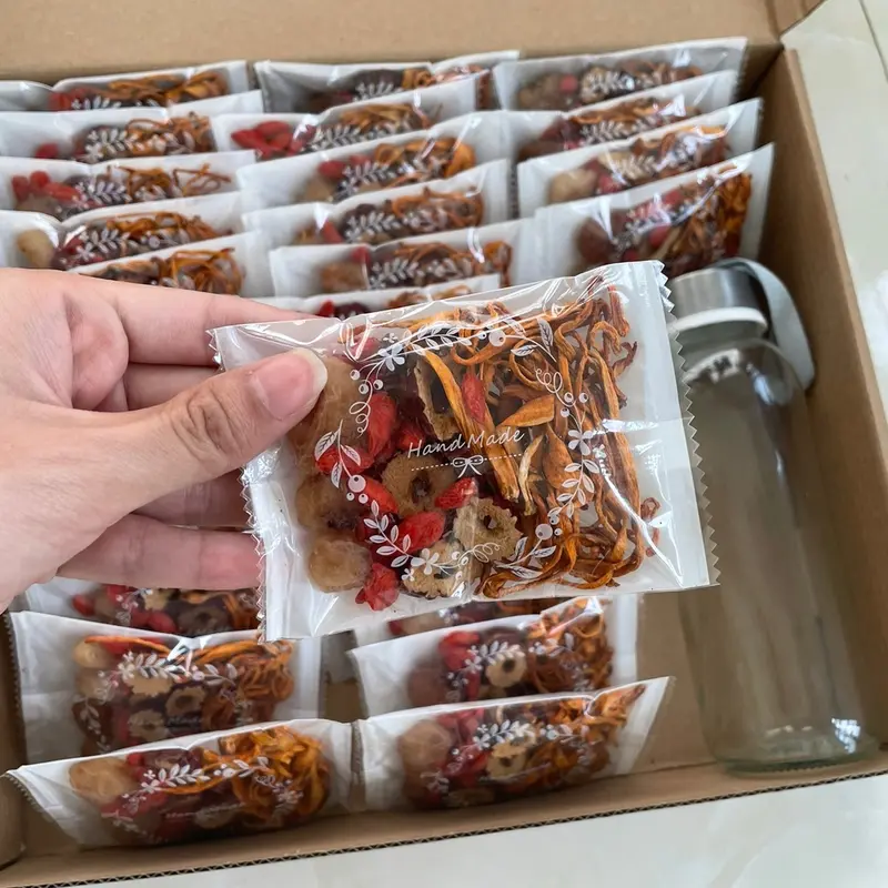 [Tặng Kèm Bình Thuỷ Tinh] Thảo Mộc Tây Bắc - Set Trà Thảo Mộc 4 Vị Đông Trùng Hạ Thảo 2