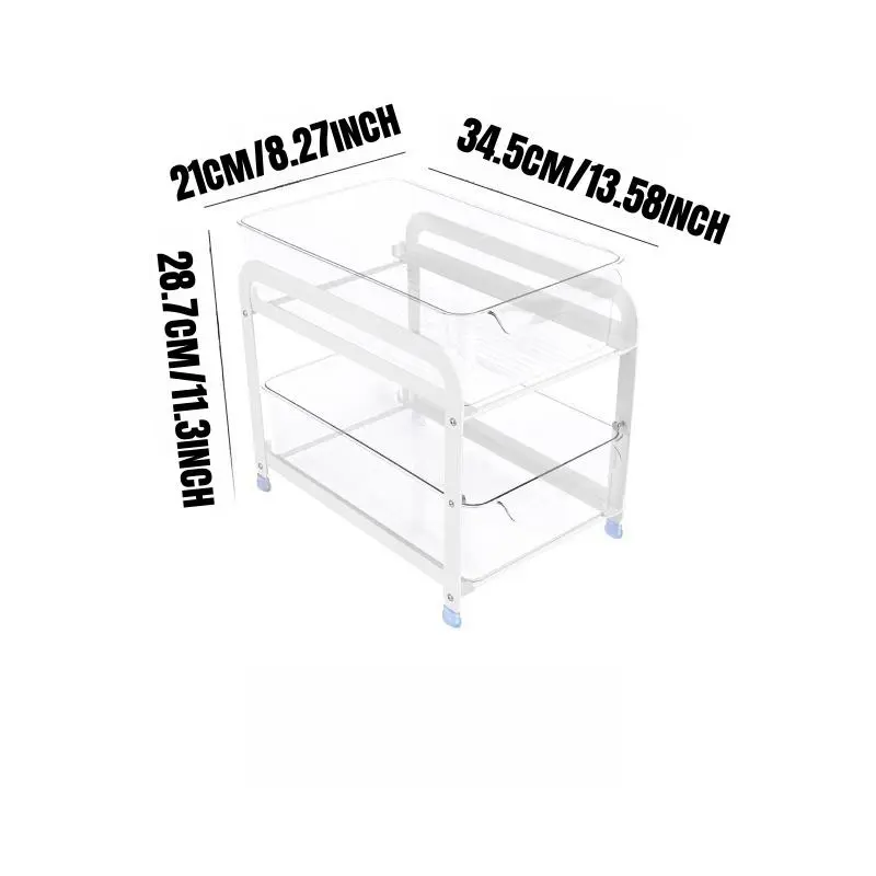 Kitchen Cabinet Organizer, 1 Count Pull Out Cabinet Organizer, Cabinet Storage Rack, Kitchen Storage Organizer, Home Organizer 1