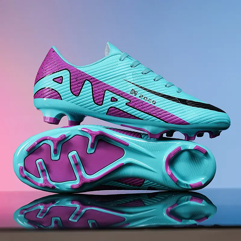 Newest football shoes soccer shoes men and boys Turf football cleats Most popular Training football shoes
