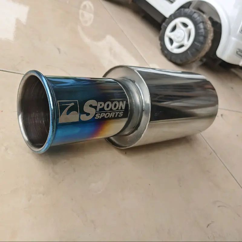 Knalpot Mobil spoon sport stainless karakter suara bas 0