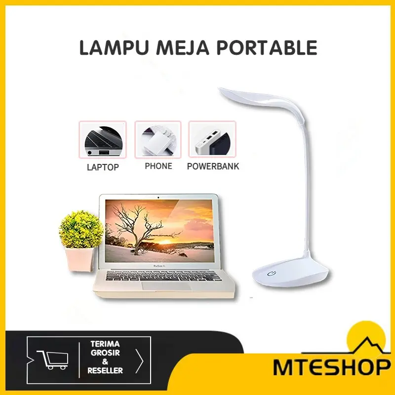 MTE Lampu LED Meja Belajar Portable 0