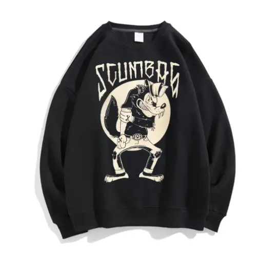 SCUMBAG SWEATER PRIA WANITA UNISEX OVERSIZE TERBARU Fit Fleece Lembut Katun Digital Hoodie