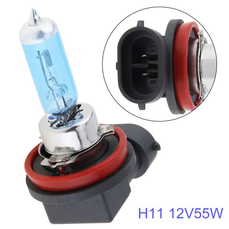 H11 55W 5000K White Light Super Bright Car Xenon Lamp Headlight Fog Bulb 0