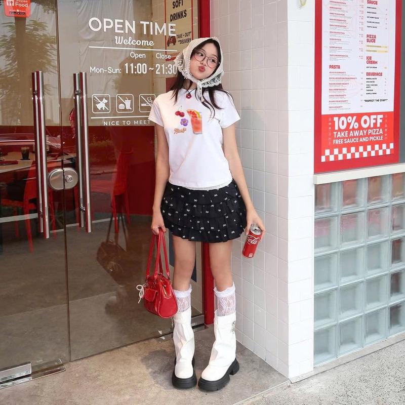 Áo Thun Form Fit Mẫu Mùa Hè. Áo Baby Tee Chất Cotton Co Giãn 2