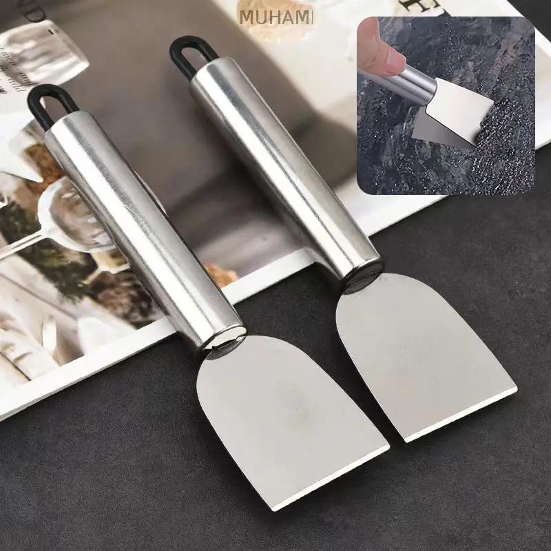 430 Stainless Steel Multi-purpose Cleaning Scraper Floor Grout Scraper Tile Scraper