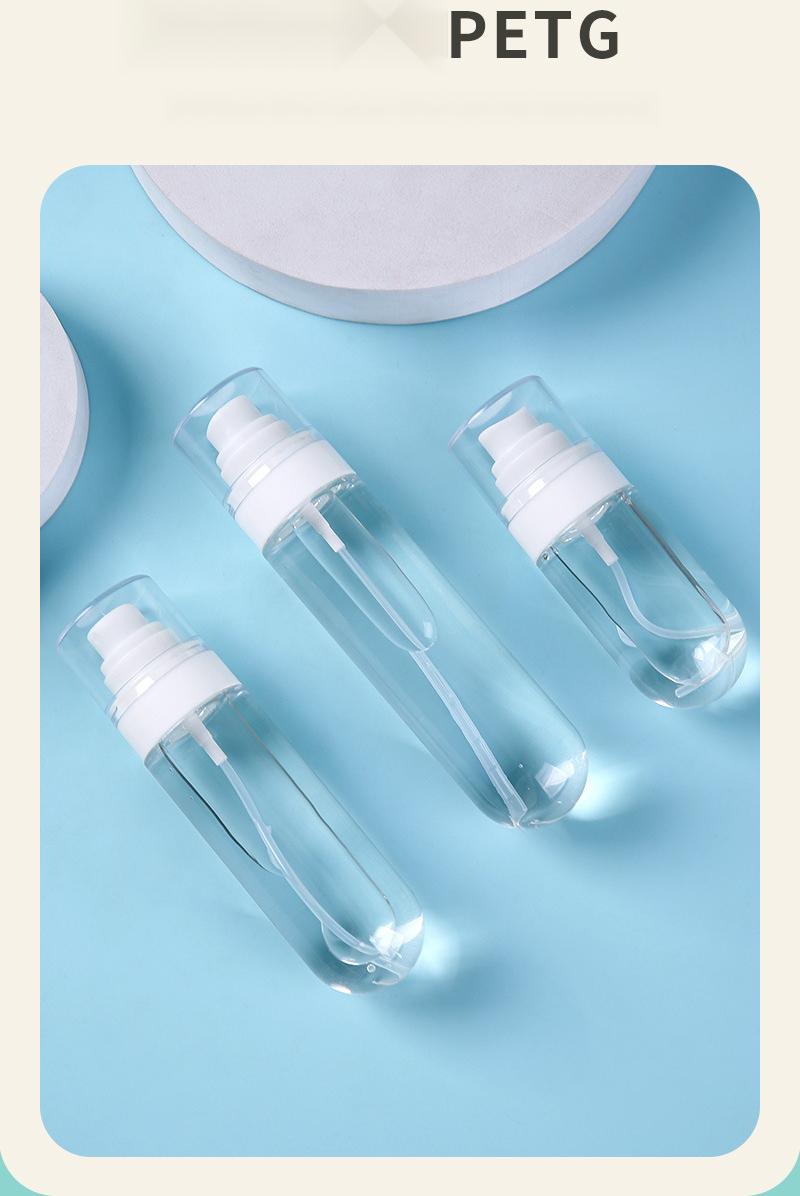 Product Introduction of Portable Hydrating Cosmetic Spray Bottle Ultra-Fine Mist Lotion Perfume Skin Care Products Sub-Bottles Press Type Spray Bottle 30