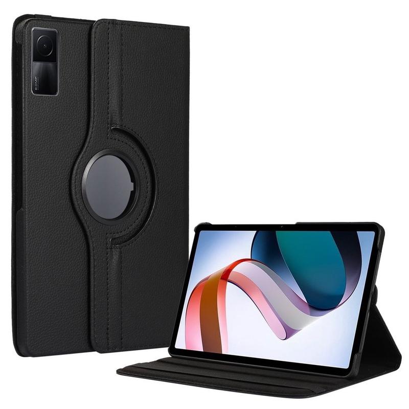 R3DMI PAD 10,6” 2022/PAD PRO 12,1”/P0C0 PAD 12.1”/R3DMI PAD SE 11” 2023/M1 PAD 6/7/7 PRO  FLIP COVER ROTARY BISA PUTAR 36”DERAJAT SARUNG ROTARI MOTIF LEATHER Cases 3