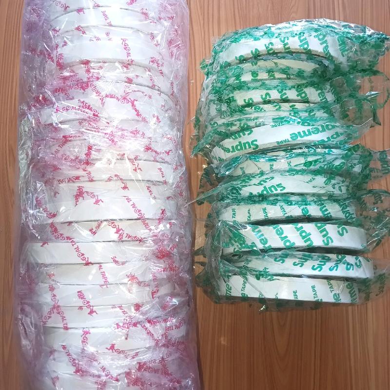 [1 slop] double tape 2cm tanggung goal tape/ isolasi bolak balik 24mm murah 4