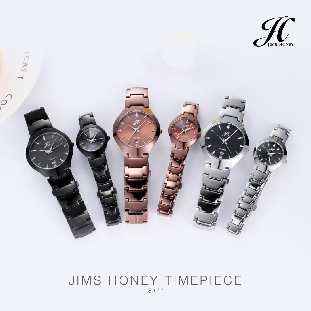 JIMS HONEY JAM TANGAN COUPLE JT 8411 (FREE BOX + BATERAI)