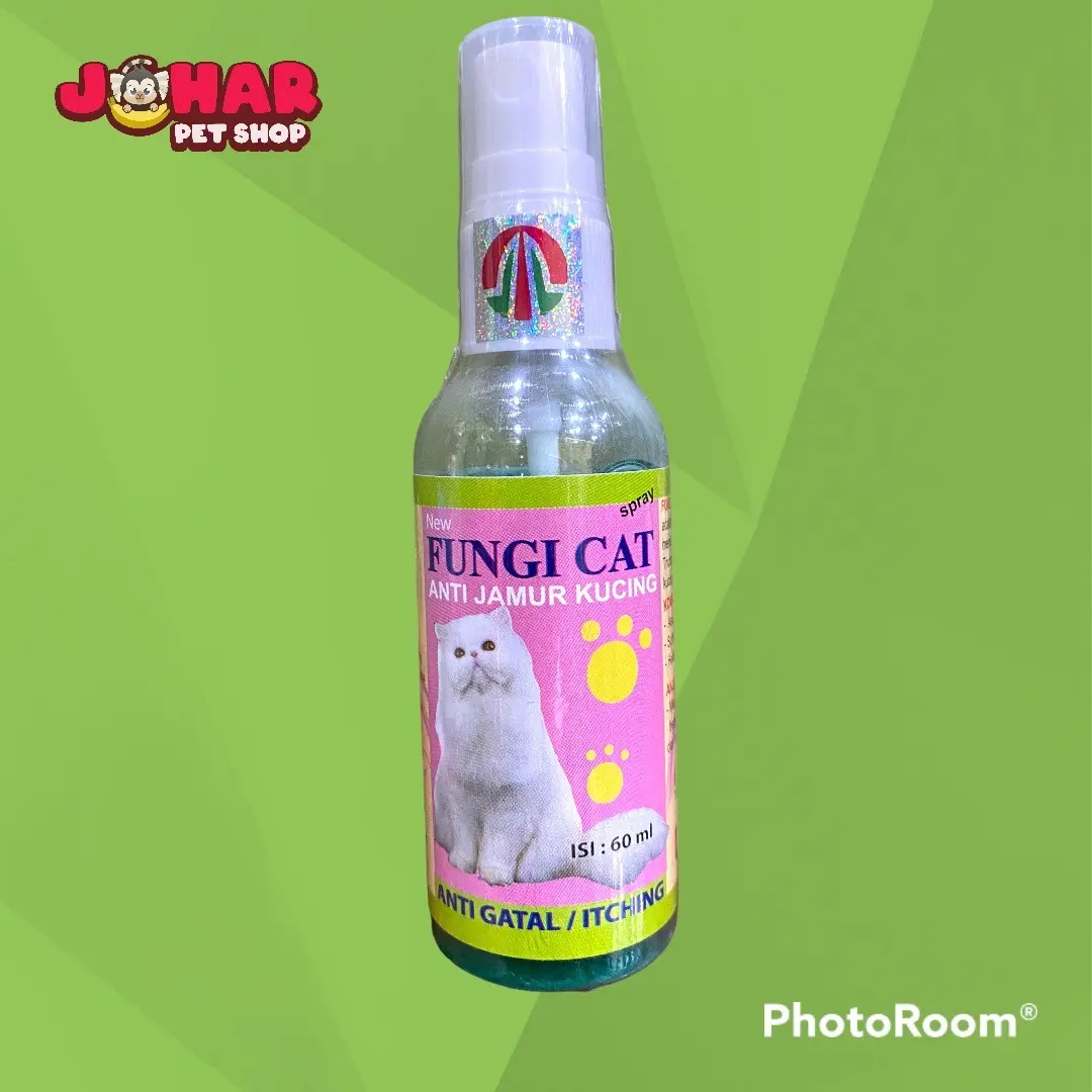 Fungi Cat spray 60ml spray anti jamur kucing