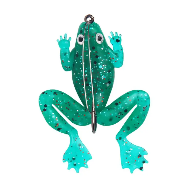Mồi Ếch Mềm, Mồi Giả Nhân Tạo, Mồi Câu Cá, Wobbler, Trọng Lượng 5.2G / 6Cm, Móc Đơn, Thích Hợp Để Câu Cá Nước Ngọt, Dụng Cụ 7