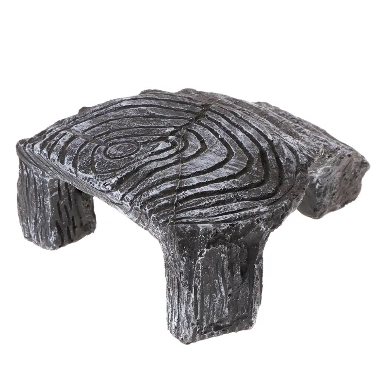 HNJK Turtles Platform Basking Dock Stable Resin Island Hideout Rock Cave Island