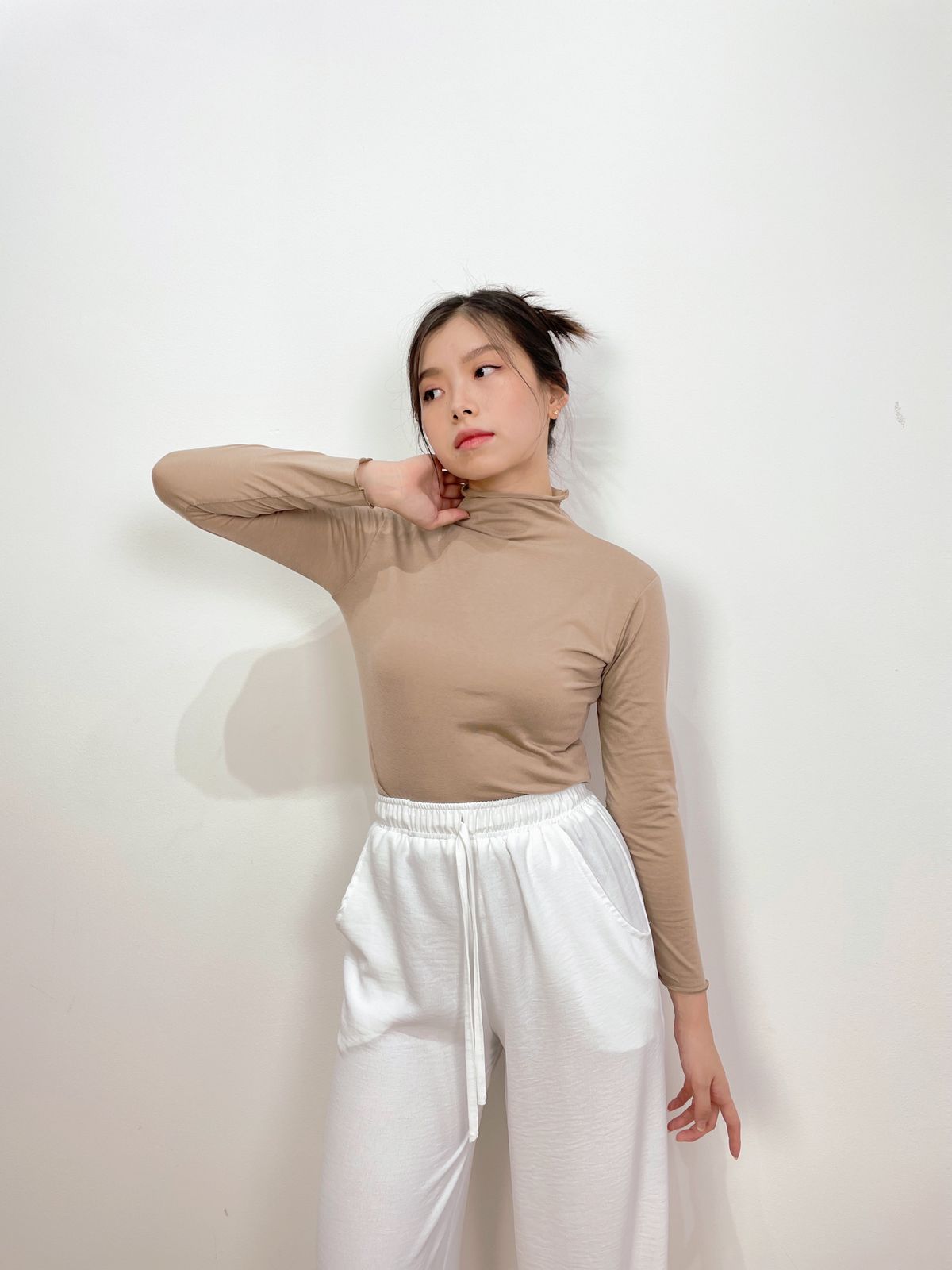 Baju Manset Wanita - Atasan Kaos Manset Dalaman Hijab Muslim Manset Spandex Panjang - Inner Nyaman Baju Manset Wanita - Atasan Kaos Manset Dalaman Hijab Muslim Manset Spandex Panjang - Inner Nyaman