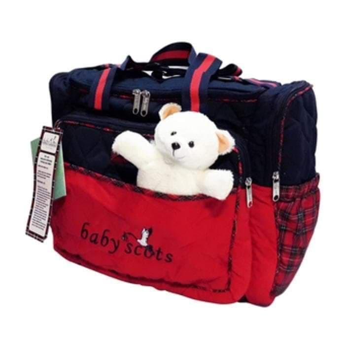 TAS BAYI BABY SCOTS BONEKA BESAR /TAS BABY SCOTS MURAH /KADO BAYI /PERLENGKAPAN BAYI 0