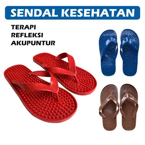 Sandal Refleksi Rematik / Sendal Jepit Kesehatan Akupuntur Duri Kecil / Sandal Duri Halus / Sandal Terapi Kesehatan / Sandal Pijat Refleksi / Sandal Kesehatan Memperlancar Peredaran Darah