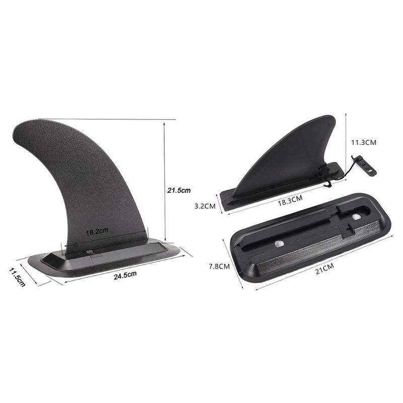 Product Introduction of Water Sports Slide-in Fin SUP Fins Stand Up Paddle Board Surfboard Surfing Board Paddle Side Fin Stablizer Kayaking Accessories 9