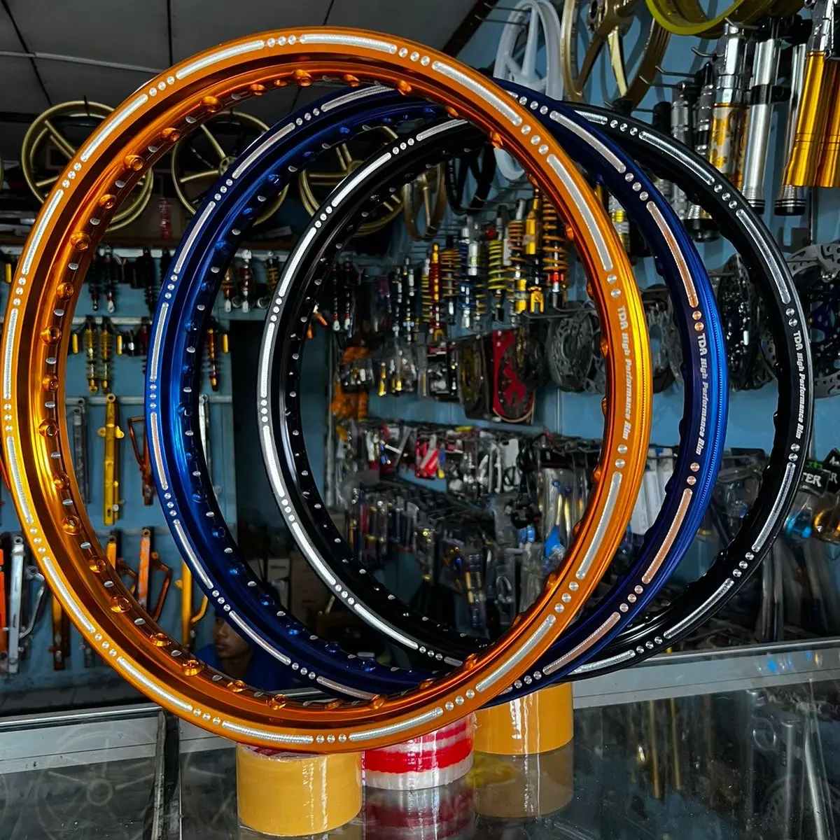 Velg motor tdr custum miling harga perbiji