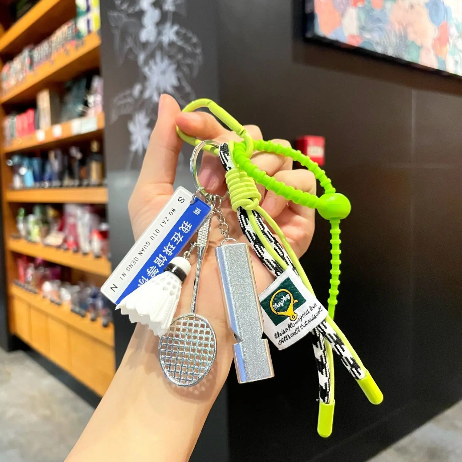 Mặt Dây Chuyền Thể Thao, Dòng Miu, Bóng Chuyền Cầu Lông Bóng Chày, Đồ Trang Trí Túi Xách, Nhập Khẩu, Đồ Trang Trí Dây Leo Dây Bện, Hàng Mới Về