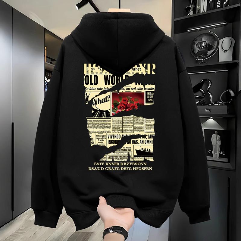  Áo Hoodie Ngoại Cỡ Thiết Kế Rộng Thùng Thình Dễ Phối Đồ Hợp Xu hướng Làm Bằng 100% Cotton Unisex Dành Cho Nam Và Nữ 