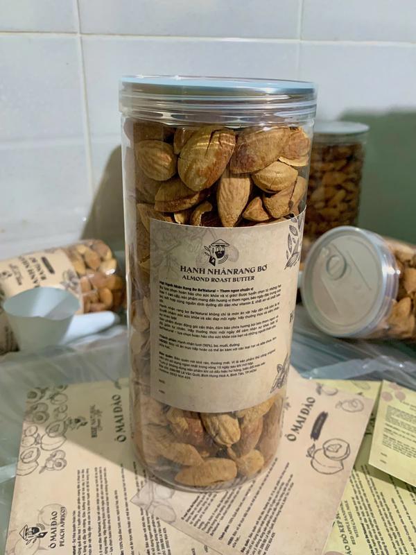 Hạnh Nhân Rang Bơ Be'Natural - Rang Bơ Cao Cấp Thơm Ngon Béo Ngậy Món Ăn Nhẹ Được Ưa Chuộng 3