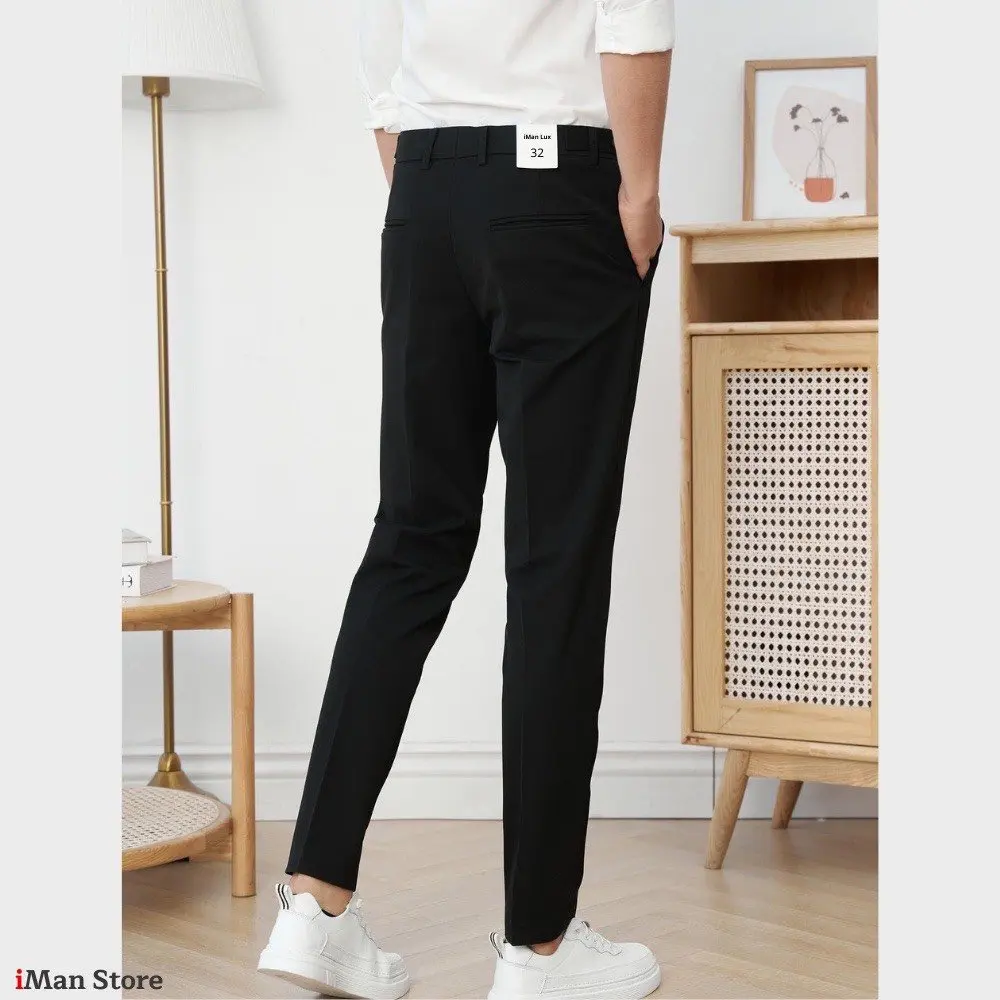 Quần Tây Âu Nam Ống Côn vải Chất Vải Tây Âu Co Giản 4 Chiều Mền Mại Mịn Màng vải tuyết hàn co giãn dày dặn đa dạng màu