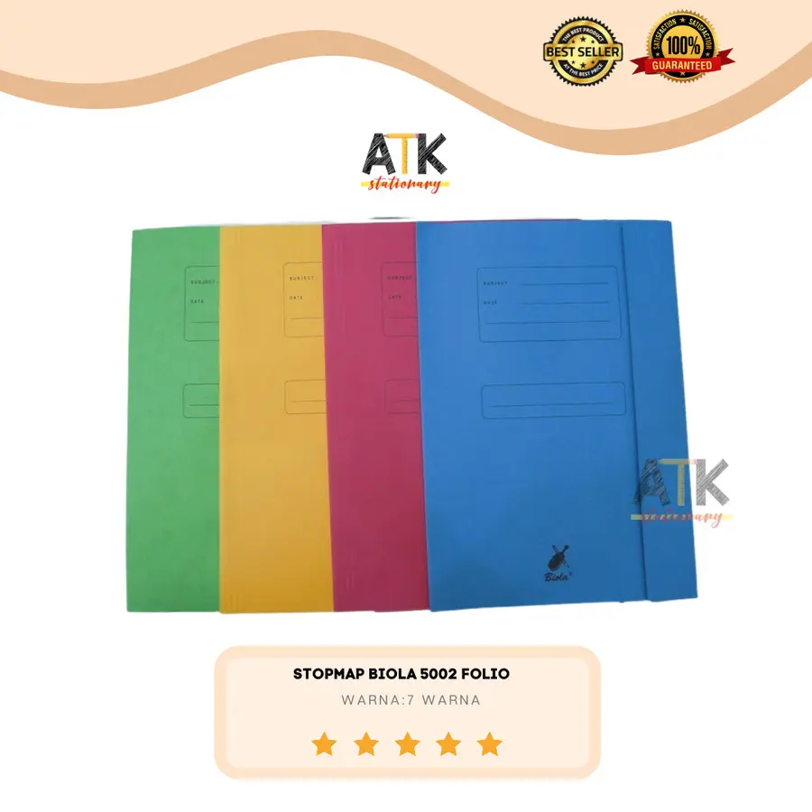 Stopmap/ Map Biola 5002 Folio atk